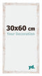 Catania MDF Fotokader 30x60cm White Wash Maat | Yourdecoration.be