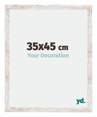 Catania MDF Fotokader 35x45cm White Wash Maat | Yourdecoration.be