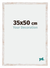 Catania MDF Fotokader 35x50cm White Wash Maat | Yourdecoration.be