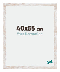Catania MDF Fotokader 40x55cm White Wash Maat | Yourdecoration.be