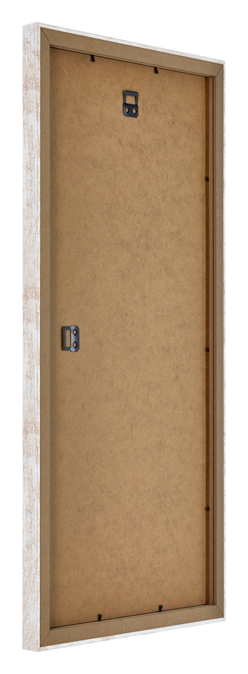 Catania MDF Fotokader 40x80cm White Wash Achterzijde Schuin | Yourdecoration.be