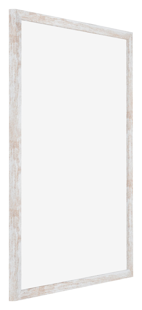 Catania MDF Fotokader 42x60cm White Wash Voorzijde Schuin | Yourdecoration.be