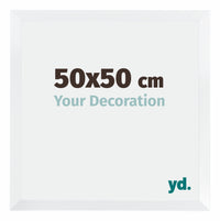 Catania MDF Fotokader 50x50cm Wit Maat | Yourdecoration.be