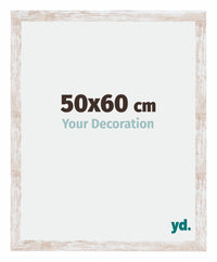 Catania MDF Fotokader 50x60cm White Wash Maat | Yourdecoration.be