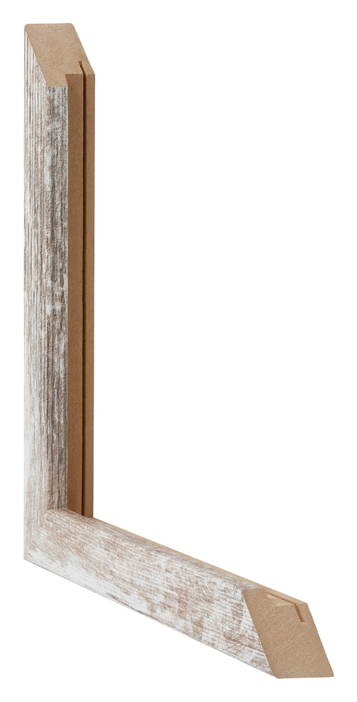 Catania MDF Fotokader 60x70cm White Wash Detail Doorsnede | Yourdecoration.be