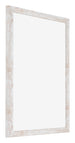 Catania MDF Fotokader 60x70cm White Wash Voorzijde Schuin | Yourdecoration.be