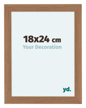 Como MDF Fotokader 18x24cm Notenhout Licht Voorzijde Maat | Yourdecoration.be