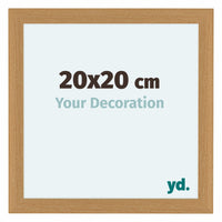 Como MDF Fotokader 20x20cm Beuken Voorzijde Maat | Yourdecoration.be
