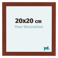 Como MDF Fotokader 20x20cm Kersen Voorzijde Maat | Yourdecoration.be