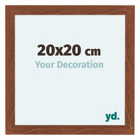 Como MDF Fotokader 20x20cm Notenboom Voorzijde Maat | Yourdecoration.be