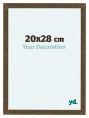 Como MDF Fotokader 20x28cm Goud Antiek Voorzijde Maat | Yourdecoration.be