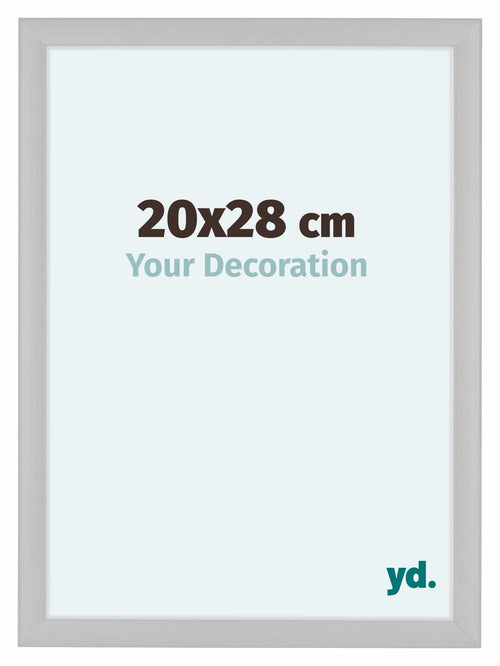 Como MDF Fotokader 20x28cm Wit Houtnerf Voorzijde Maat | Yourdecoration.be