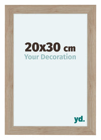 Como MDF Fotokader 20x30cm Eiken Licht Voorzijde Maat | Yourdecoration.be