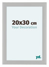 Como MDF Fotokader 20x30cm Wit Houtnerf Voorzijde Maat | Yourdecoration.be