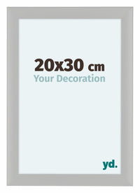 Como MDF Fotokader 20x30cm Wit Houtnerf Voorzijde Maat | Yourdecoration.be