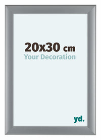 Como MDF Fotokader 20x30cm Zilver Mat Voorzijde Maat | Yourdecoration.be