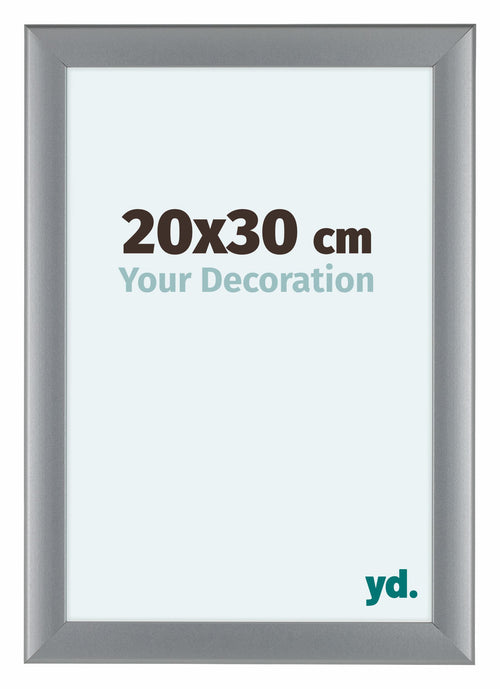 Como MDF Fotokader 20x30cm Zilver Mat Voorzijde Maat | Yourdecoration.be