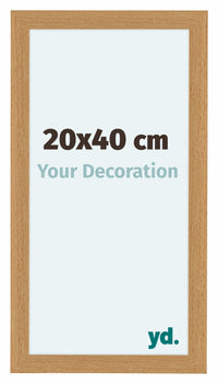 Como MDF Fotokader 20x40cm Beuken Voorzijde Maat | Yourdecoration.be