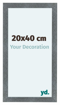 Como MDF Fotokader 20x40cm Ijzer Geveegd Voorzijde Maat | Yourdecoration.be