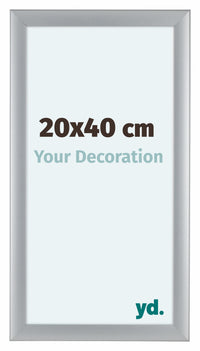 Como MDF Fotokader 20x40cm Zilver Mat Voorzijde Maat | Yourdecoration.be