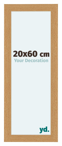 Como MDF Fotokader 20x60cm Beuken Voorzijde Maat | Yourdecoration.be