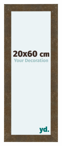 Como MDF Fotokader 20x60cm Goud Antiek Voorzijde Maat | Yourdecoration.be