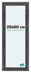 Como MDF Fotokader 20x60cm Grijs Geveegd Voorzijde Maat | Yourdecoration.be