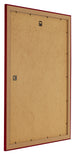 Como MDF Fotokader 21x30cm Wijnrood Geveegd Achterzijde Schuin | Yourdecoration.be