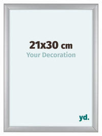 Como MDF Fotokader 21x30cm Zilver Mat Voorzijde Maat | Yourdecoration.be