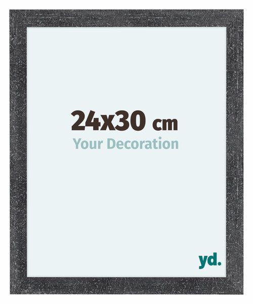 Como MDF Fotokader 24x30cm Grijs Geveegd Voorzijde Maat | Yourdecoration.be
