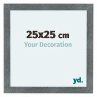 Como MDF Fotokader 25x25cm Ijzer Geveegd Voorzijde Maat | Yourdecoration.be