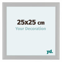 Como MDF Fotokader 25x25cm Wit Houtnerf Voorzijde Maat | Yourdecoration.be