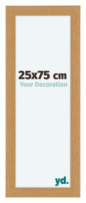 Como MDF Fotokader 25x75cm Beuken Voorzijde Maat | Yourdecoration.be