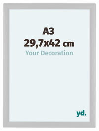 Como MDF Fotokader 29 7x42cm A3 Wit Mat Voorzijde Maat | Yourdecoration.be