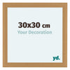 Como MDF Fotokader 30x30cm Beuken Voorzijde Maat | Yourdecoration.be