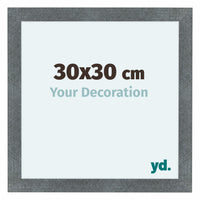 Como MDF Fotokader 30x30cm Ijzer Geveegd Voorzijde Maat | Yourdecoration.be