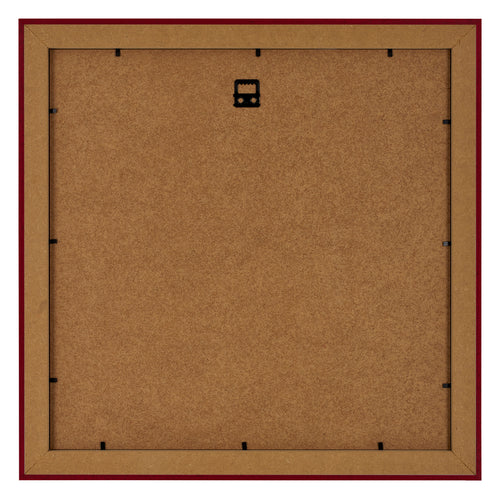 Como MDF Fotokader 30x30cm Wijnrood Geveegd Achterzijde | Yourdecoration.be