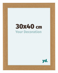 Como MDF Fotokader 30x40cm Beuken Voorzijde Maat | Yourdecoration.be