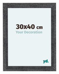 Como MDF Fotokader 30x40cm Grijs Geveegd Voorzijde Maat | Yourdecoration.be