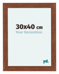 Como MDF Fotokader 30x40cm Notenboom Voorzijde Maat | Yourdecoration.be