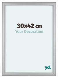 Como MDF Fotokader 30x42cm Zilver Mat Voorzijde Maat | Yourdecoration.be