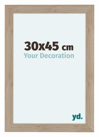 Como MDF Fotokader 30x45cm Eiken Licht Voorzijde Maat | Yourdecoration.be