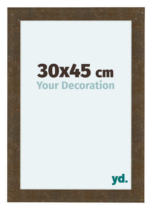 Como MDF Fotokader 30x45cm Goud Antiek Voorzijde Maat | Yourdecoration.be
