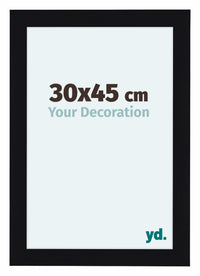 Como MDF Fotokader 30x45cm Zwart Hoogglans Voorzijde Maat | Yourdecoration.be