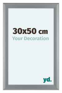 Como MDF Fotokader 30x50cm Zilver Mat Voorzijde Maat | Yourdecoration.be