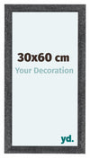 Como MDF Fotokader 30x60cm Grijs Geveegd Voorzijde Maat | Yourdecoration.be
