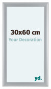 Como MDF Fotokader 30x60cm Zilver Mat Voorzijde Maat | Yourdecoration.be