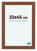 Como MDF Fotokader 32x45cm Walnoot Voorzijde Maat | Yourdecoration.be