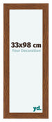 Como MDF Fotokader 33x98cm Eiken Rustiek Voorzijde Maat | Yourdecoration.be