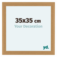 Como MDF Fotokader 35x35cm Beuken Voorzijde Maat | Yourdecoration.be